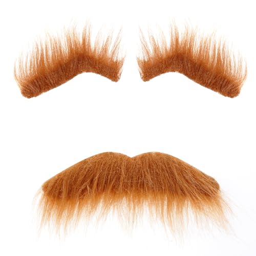 Nydotd Self-Adhesive Fake Eyebrows & Facial Hair Set