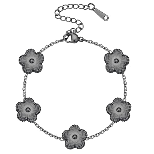 Save on 14K Gold Four-Leaf Clover Bracelet - Use Code 7YH95GL3