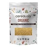 CEREAUSLY Organic Quinoa Crispies – Ancient Grain Crunch Topping for Yogurt, Smoothie Bowls & Granola – Puffed Quinoa Cereal – Gluten Free, Vegan, Kosher – 1.5 lb