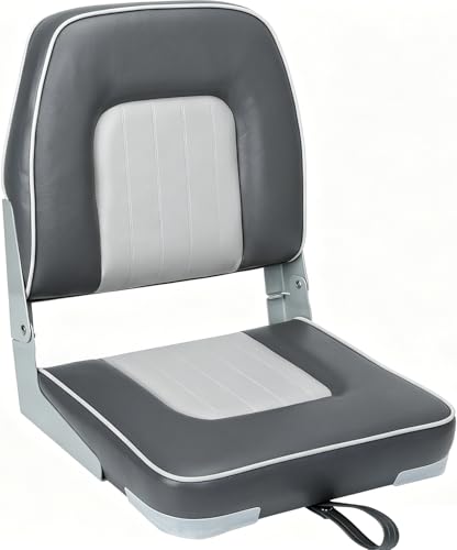 ERGOSEAT Classic Low Back Fishing Boat Seat with...