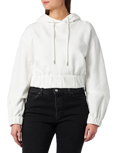 Photo de swirlie Sweat à Capuche Duilio Maillot de survêtement, Blanc cassé, M Femme