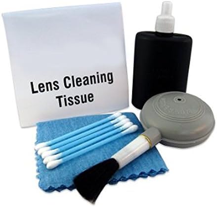 Camera cleaning kit components