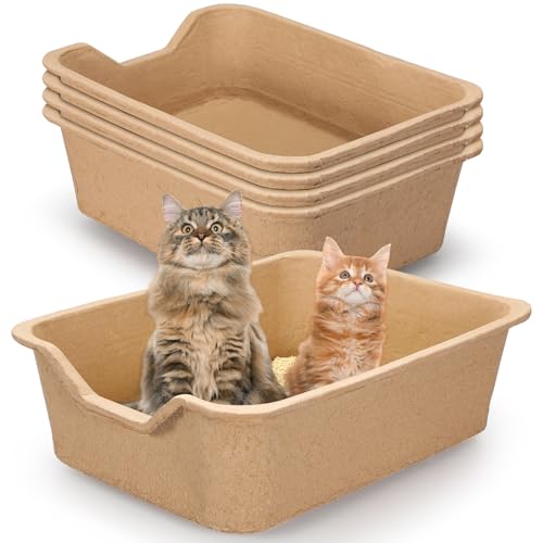 Caja de arena desechable grande para gatos Harloon 10 pzas miniatura 1