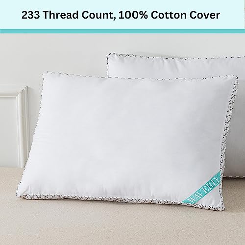 Almohada poliéster King con cubierta de algodón transpirable miniatura 2