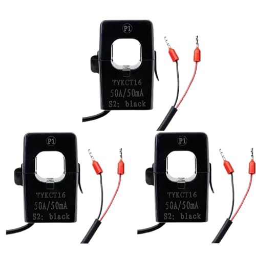 Transformateur de courant KCT16 ouvrant 3 pièces pour mesures électriques CT/mA
