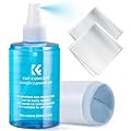 KF Concept Screen Cleaner Spray, with 2 Microfiber Cleaning Cloth, Touchscreen Cleaning Kit for LCD LED DVD TV, Smartphone, iPad, Laptop, Tablet Monitor, Computer Monitor, Electronic Devices (200ml)