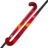 Grays GX2000 Dynabow Micro Hockeyschläger, Rot, für 2020/2021 (36,5 Liter)