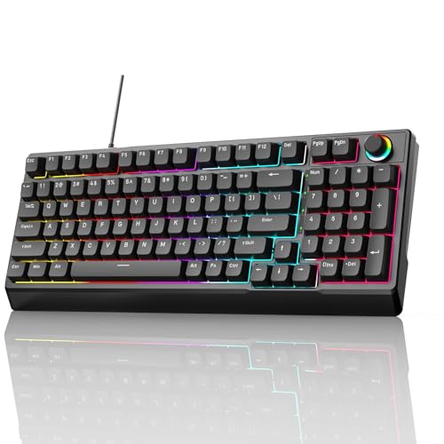 ゲーミングキーボード Amazon | KZZI Z98 ワイヤレスゲーミングキーボード OLED
