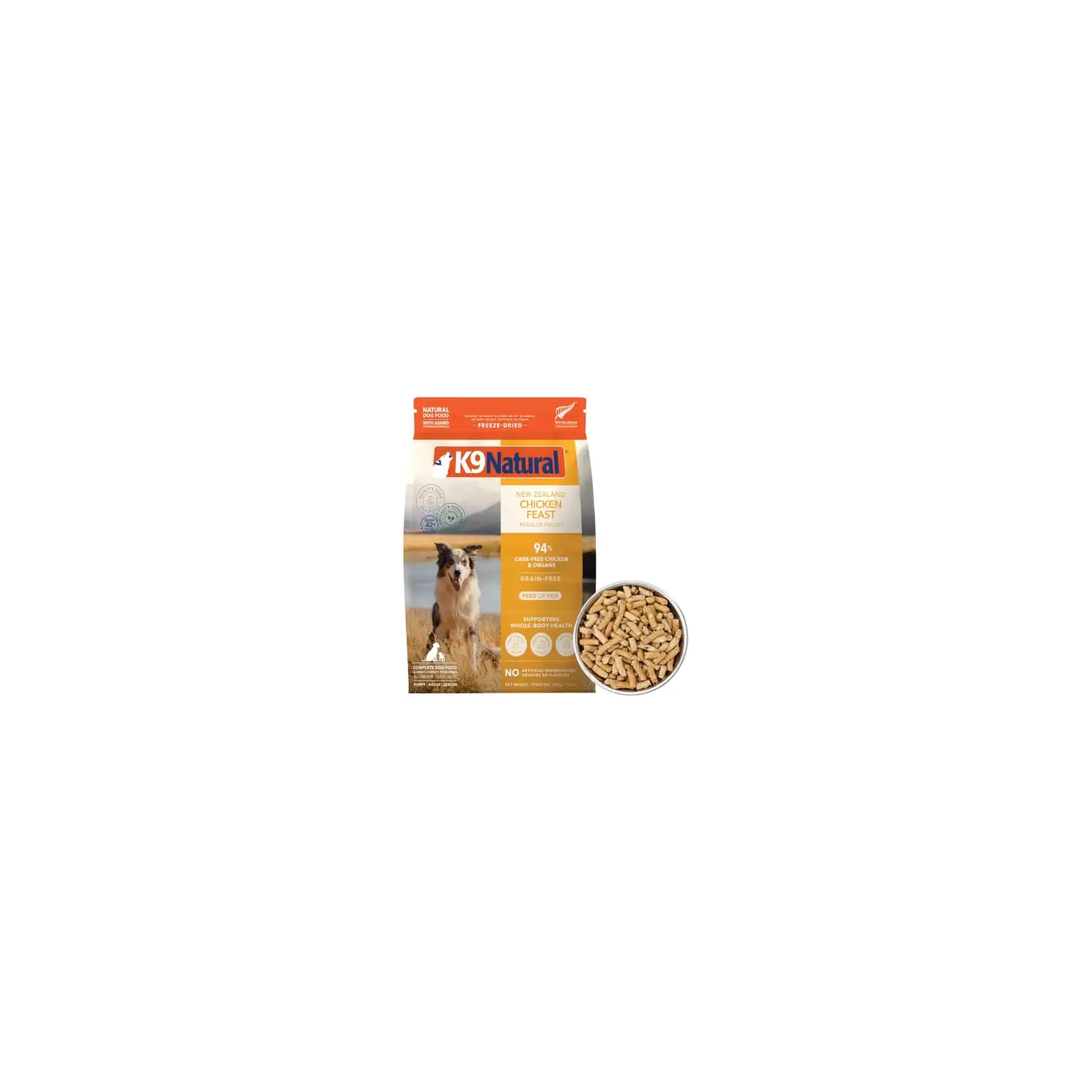 K9 Natural - Freeze Dried High Protein Grain-Free Dog Food Or Topper