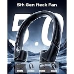 Neck Fan with Dual Motors, Adjustable Airvents Fan - Image 4