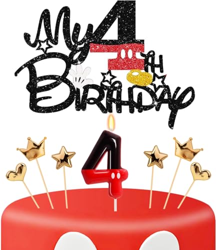 Nyhpar 4th Birthday Decorations