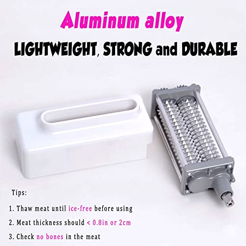 [Upgrade] Meat Tenderizer For All Kitchenaid Household Stand Mixers- Mixers Accesssories Attachment [No More Jams,No More Break,Easier To Clean] #TOP4