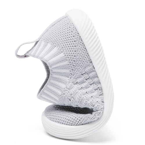 Image of MORENDL Baby Toddler Walking Socks Non-Slip Breathable Unisex Casual Sneakers