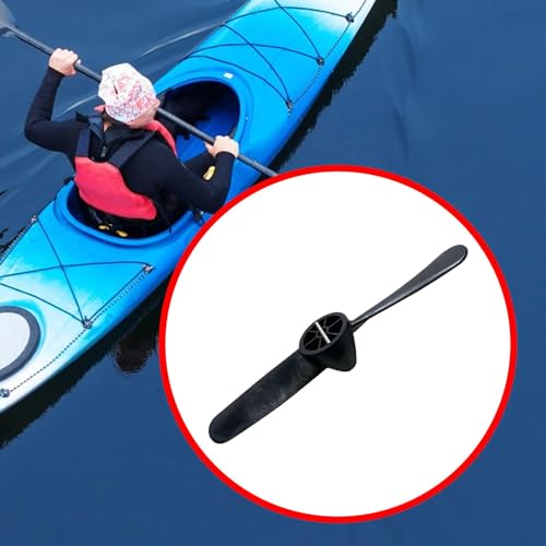 Bassadoro Premium Kayak Propeller Replacement Kit - 12.01 Inch Two Blade Propeller for Kayak, Canoe, Watercraft - PP Material
