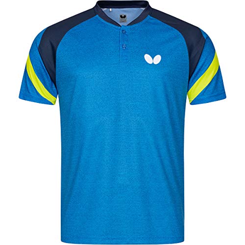 Butterfly Atamy Shirt: Sporty, Modern, Functional, Breathable, Stretch, Lightweight, Quick Dry, Wicking Dryfit, Ping Pong, Table Tennis Performance Shirts
