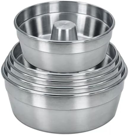 Jogo Com 5 Assadeiras Forma Para Bolo Pudim Sobremesa Nº 14-16-18...