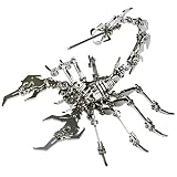 3D Metal Puzzle, 3D Puzzles Metal Puzzle Metal Model Kits YUEZUDPO 3D Scorpion DIY 190 Pieces 3D Jig