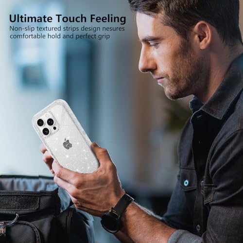 TUTUKII for iPhone 16 Pro Max Case Clear Glitter by TUTUKII - Used condition - Image 6