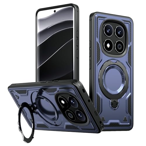 TRIPLE RIVER�EFor Redmi Note 15 �P�[�X Pro 5G �J�o�[ �ϏՌ� ��̌^�����O�t�� �X�^���h�@�\ 2�d�\�� �p �ی� Qi���C�����X�[�d�Ή� For ���� �V���I�~ ���b�h�~�[ �m�[�g15/�m�[�g15 �v��(�u���[)