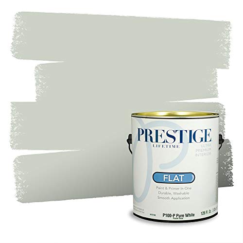 PRESTIGE Paints Interior Paint and Primer In One, 1-Gallon, Flat, Comparable Match of Valspar* Sage Morsel*