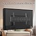 JXMTSPW TV Wandhalterung Neigbar Halterung für die 32-75 Zoll TV LCD LED Flach&Curved Fernseher Halterung hält bis zu 70kg, Max.VESA 600x400mm, Neigbare Fernseher Wandhalterung Einfache Installation