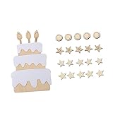 Adorno de estrella para tarta: se pueden decorar en paredes, ventanas, puertas y cualquier otro lugar, excelente decoración interior o exterior.