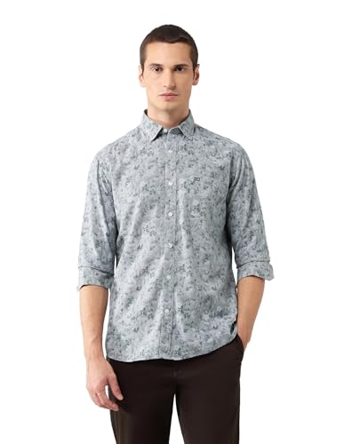 Image of Arrow Sports Men's Slim Fit Floral Printed Shirt