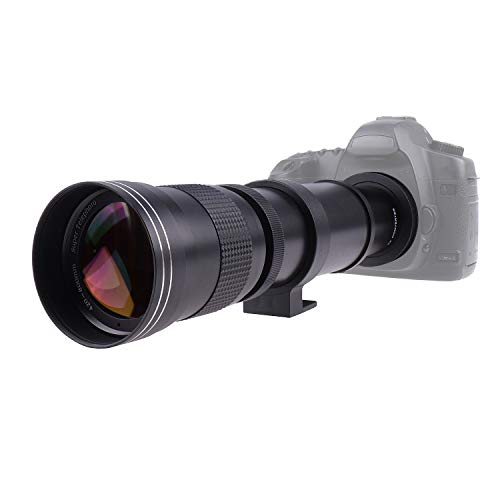 Image of 420-800mm F /8.3-16 Telephoto Zoom Lens with 2 X Teleconverter Lens and T2 /T to PK Mount Adapter Ring for K-5 K-7 K3 K-1 K50 K3 K10D K20D K200D K-M K-R K-X K-S2 K30 Cameras