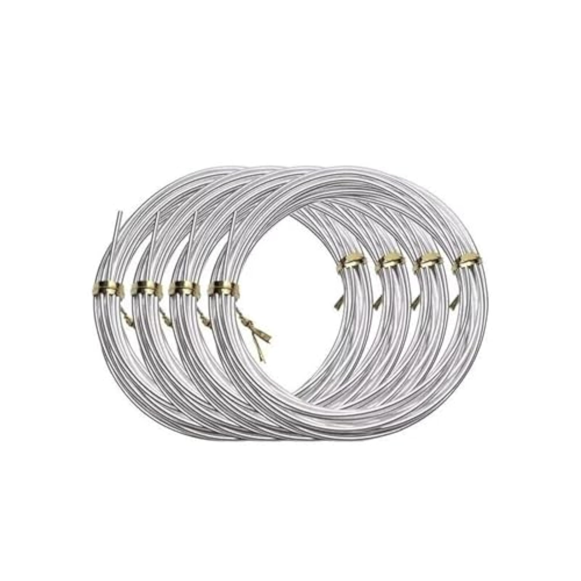 Stainless Steel Spring Wire, 1.0mm - 2.5mm, 10m for Jewelry Making