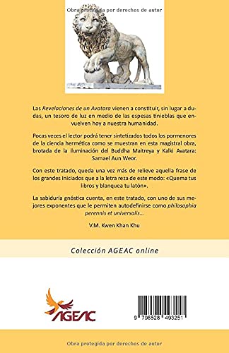 Miniatura 2 de Revelaciones de un Avatara (AGEAC) Edición Blanco y Negro (Spanish Edition)