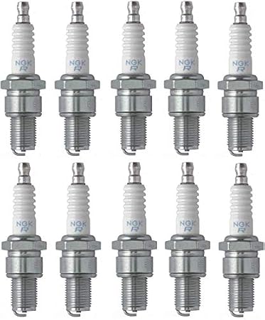 NGK 5722 Pack of 10 Spark Plugs (BR9ES)