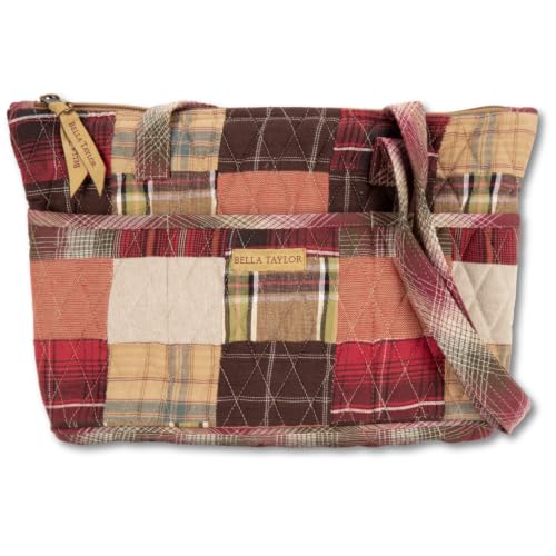 Bella Taylor Small Tote, Quilted Shoulder Bag, Wyatt