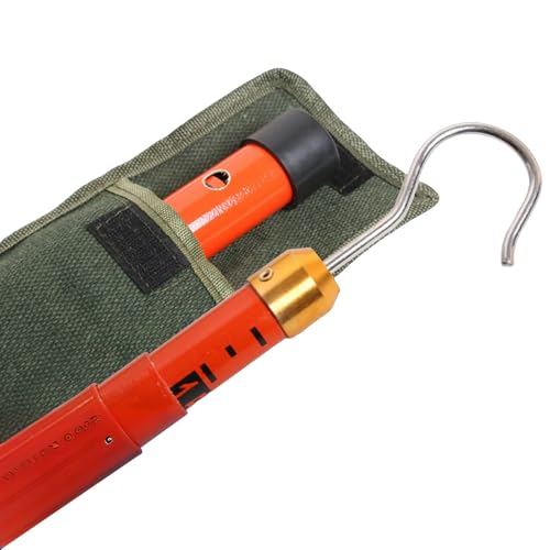 Adjustable Retractable Surveying Rod for Outdoor Use, 10m/32.8ft Measuring Pole, Durable Commercial Grade Ruler, 10 Pack for Precise Measurements and Reliable Performance