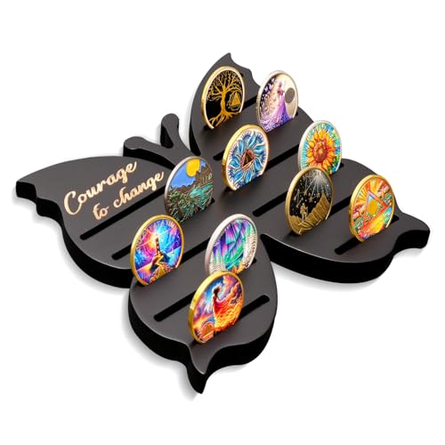 CHURYUML AA Coin Holder Display