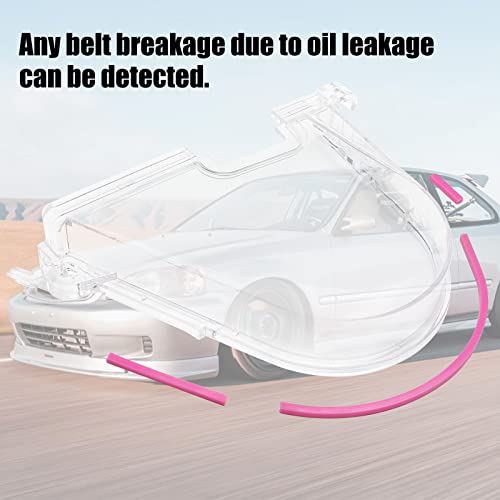 Clear Cam Gear Timing Belt Cover Turbo Cam Pulley Compatible With 1992 1993 1994 1995, Honda Civic Eg D16 Sohc Vetc Engine Honda Civic 1996 1997 1998 1999 2000 D15 D16 #TOP2