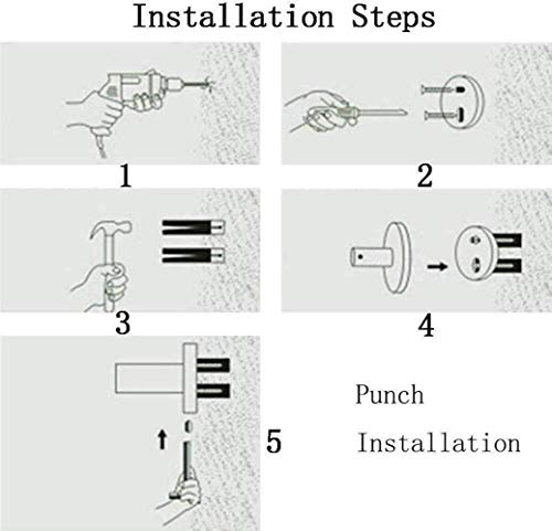 Almacenamiento de baño de pared con estante de secado limpio 40cm 8
