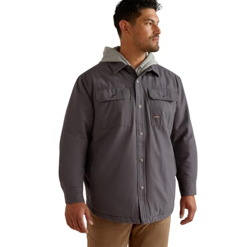 Image of ARIAT mens Rebar Classic Canvas Shirt Jacket