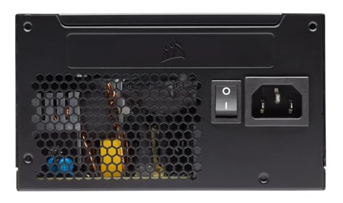 Corsair CX550 80 Plus Bronze, Nicht modulares ATX-Netzteil, geräuscharm, 550 W, Schwarz – Ansicht 5