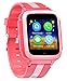 DanCoTek Smart Watch for Kids Boys Girls Unlocked 2G GSM Two Way Phone Call SOS Call Touchscreen Front Camera Games Learning Numbers (Rosy)