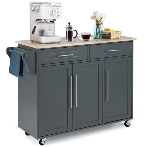 mobile kitchen storage islands drawers