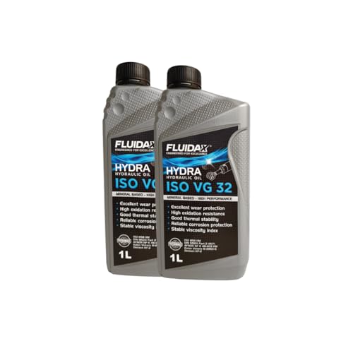 FLUIDAX 2 Litri Olio Idraulico ISO VG 32 HLP –