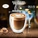Imagen de Juego de 6 tazas de capuchino, 250 ml, doble pared