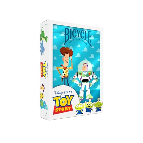 Bicycle Disney Toy Story Playing Cards Featuring Woody Buzz 1 Deck by Bicycle - Used condition - US$9.49
