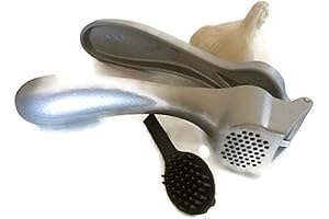 Garlic Press 2575 - Innovative Garlic Press Makes Cooking The Aromatic Bulbs Easier Than Ever!
