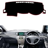 HATHWAY Fit for Toyota Corolla Altis/Runx/Allex 2002-2007 RHD, Car Dashboard Cover, Non-Slip Dash Cover Mat, Anti-Scratch Dash Mat Dashboard Cover