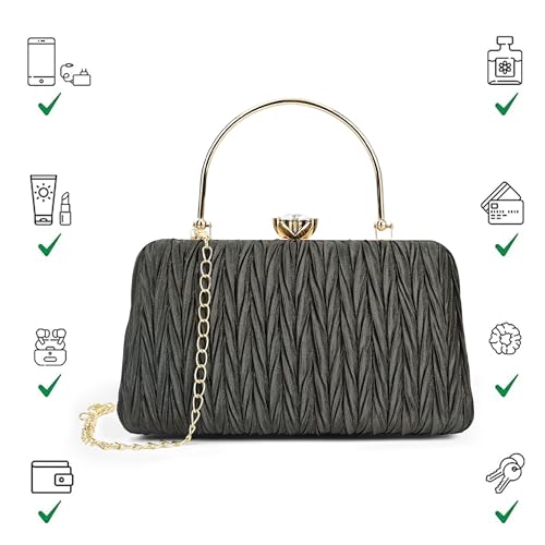 Image of Lavie Women's Tara Framed Clutch | Ladies Purse Handbag