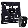Black Premium Tape (30 pcs), Portable, Breathable, Easy to Use,Gentle On Skin