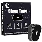 Black Premium Tape (30 pcs), Portable, Breathable, Easy to Use,Gentle On Skin