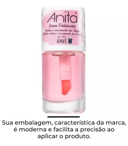 Kit 3 Esmalte Sérum Fortalecedor Anita Crescimento De Unha -Ref 552