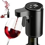 TSWCBYYLB Electric Smart Wine Whiskey Alcohol Dispenser Automatic 4 Mode Touch Control Decanter Pourer